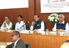 How is Union Minister Jitendra Singh Advancing Science and Technology in the Northeast?