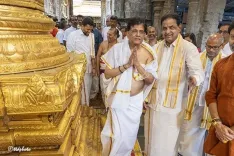 Did Union Minister Piyush Goyal Offer Prayers at Tirumala Temple?