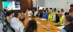 यूपी के मुख्य सचिव ने जेवर स्थित नोएडा इंटरनेशनल एयरपोर्ट का लिया जायजा