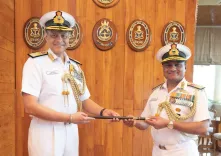 Who is the New Flag Officer Commanding-in-Chief of the Western Naval Command?