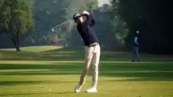 Vishwa Samudra Open: Ajeetesh Sandhu fires a steady 69 to take a two-shot lead