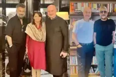 Vivek Agnihotri is ‘blessed’ to have Anupam Kher by his side