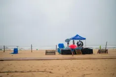 Weather conditions play spoilsport on opening day of Indian Open of Surfing
