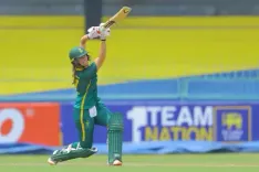 Women’s ODI Tri-Series: Dercksen, Tryon help SA sign off with 76-run win over SL