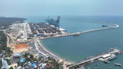 Is the MSC IRINA the World's Largest Container Ship Making its Historic Debut at Vizhinjam Seaport?