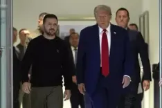 Zelensky says discussed with Trump prospects for freezing conflict