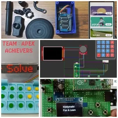 Who are the top 10 finalists for the Innovate2Educate Handheld Device Design Challenge?