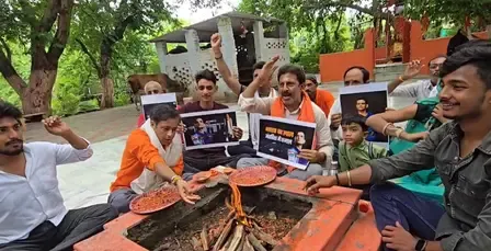Varanasi residents perform yagya-havan for astronaut Shubhanshu Shukla’s safe return from space