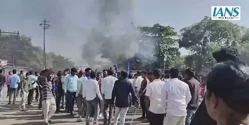 Violence Breaks Out During 'Parbhani Bandh'; MVA Condemns Attack on Ambedkar Statue