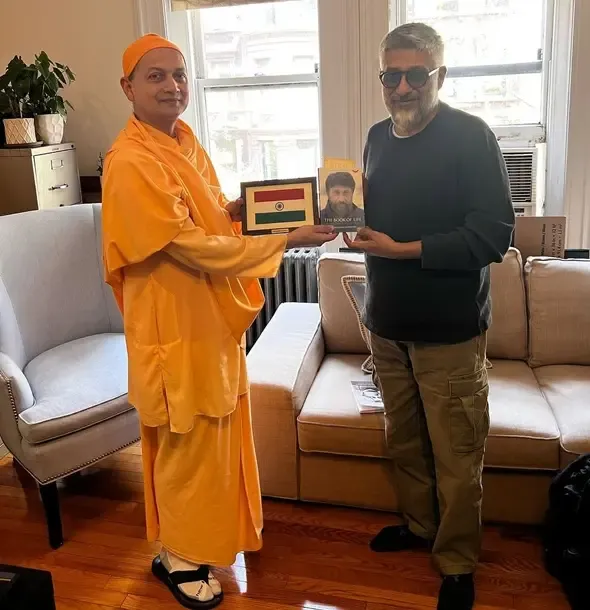 Did Vivek Agnihotri Discover Peace at Swami Vivekananda’s Historic New York Centre?