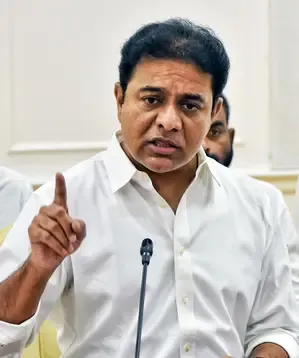 KTR Questions BJP's Protection of Revanth Reddy's Government